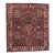 Vintage Persian Bakhtiari Kheshti Rug, 6’7” X 6’8” For Sale
