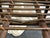 Vintage McGuire Inspired Target Back Style Bamboo and Rawhide Wrapped Arm Chairs With Cushions- Set of 4 For Sale - Image 17 of 18
