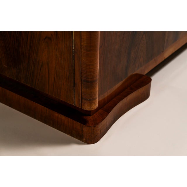 Art Deco Wardrobe in Palisander by T Woonhuys, Netherlands, 1930s For Sale - Image 9 of 13