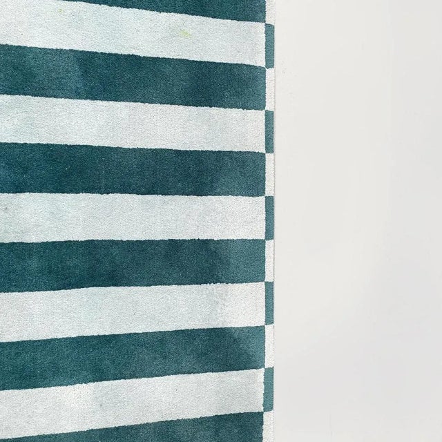 Mid-Century Italian Square Rug, 1980s For Sale - Image 6 of 14