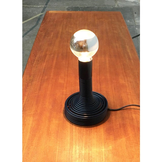 Italian Space Age Spirale Table Lamp by Angelo Mangiarotti for Candle For Sale - Image 18 of 18