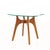 Adrian Pearsall Adrian Pearsall Style Mid Century Walnut and Glass Stingray End Tables - Pair For Sale - Image 4 of 10