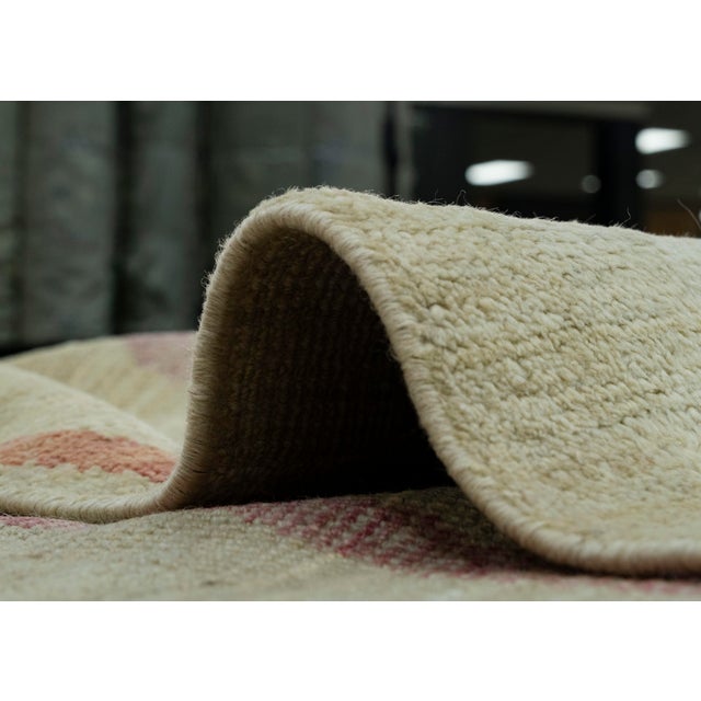 Khaki Turkish Oushak Rug 9'4" x 12'4" #18536 For Sale - Image 8 of 8