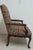 1980s Baker Furniture French Carved Leg Living Room Lounge Arm Club Chair B For Sale - Image 9 of 12