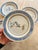 1980s Vintage Hartstone Usa Restaurant Ware Plates – Set of 4 – 7.75 Inch Heavy Pottery – Hand Decorated Bird Motif For Sale - Image 5 of 9