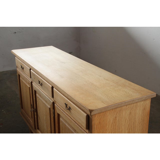 Danish Oak Cabinet in the style of Henning Kjærnulf, 1970s For Sale - Image 10 of 18