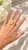 Vintage Italian 18k Gold Mother-of-Pearl & Diamond Floral Ring, Size 5.75 For Sale - Image 15 of 15