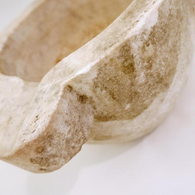 Stone 19th Century Mortar in Marble For Sale - Image 7 of 15