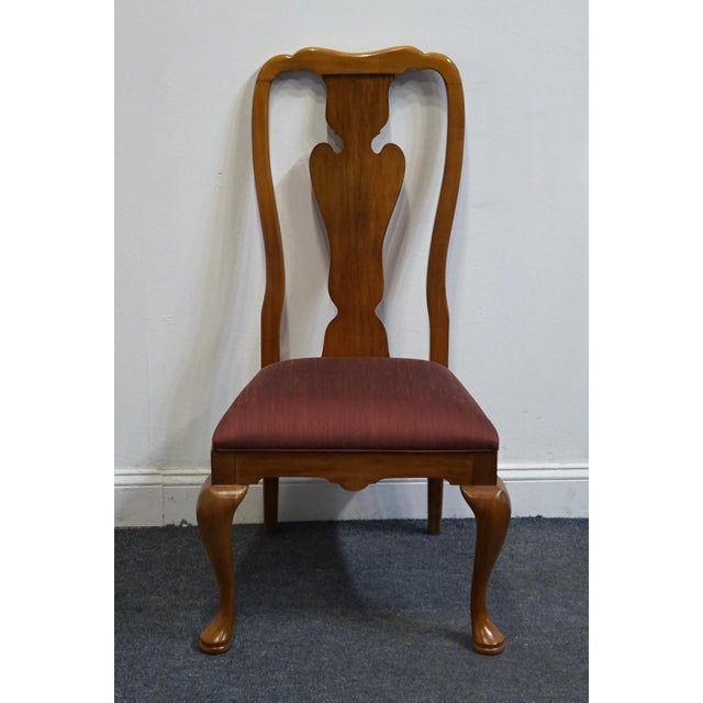 American Thomasville Furniture Fisher Park Collection Splat Back Dining Side Chair 21621-811-812 For Sale - Image 3 of 11