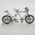 Large Vintage Italian Silver 800 Tandem Bicycle Figurine, 1970s For Sale - Image 4 of 14