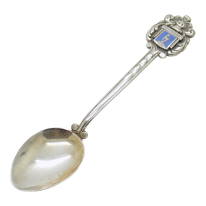 Vintage Austrian Silver Collector Spoon Kitzbühel Emblem Hallmarked 900