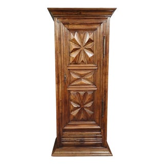 Antique Wooden Wardrobe, 1800s For Sale