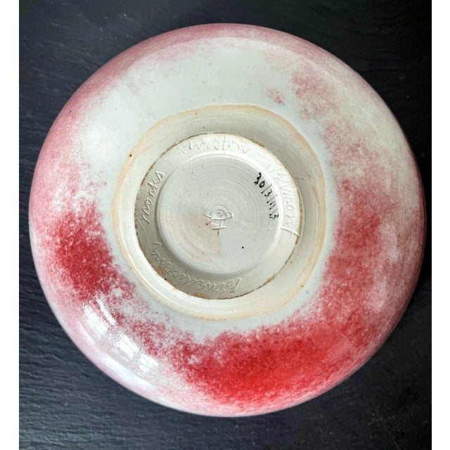 American Late 20th Century Studio Ceramic Bowl by Brother Thomas Bezanson For Sale - Image 3 of 13