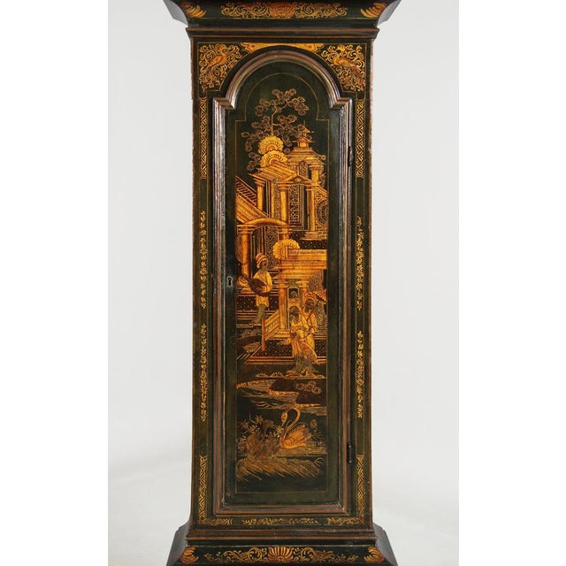 Chinoiserie Longcase Clock, 1750s For Sale - Image 4 of 14