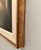 Brown Mid 20th Century Signed A. Falke Oil Portrait of Man Reading Newspaper, Framed For Sale - Image 8 of 12