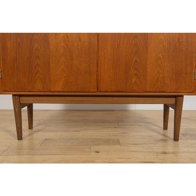 Mid-Century Modern Teak Wardrobe by Børge Mogensen for Søborg Møbelfabrik, Denmark, 1960s For Sale - Image 13 of 16