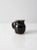 Vintage studio pottery creamer pitcher with a hand-thrown, artisan feel. This small ceramic pitcher features a deep black...