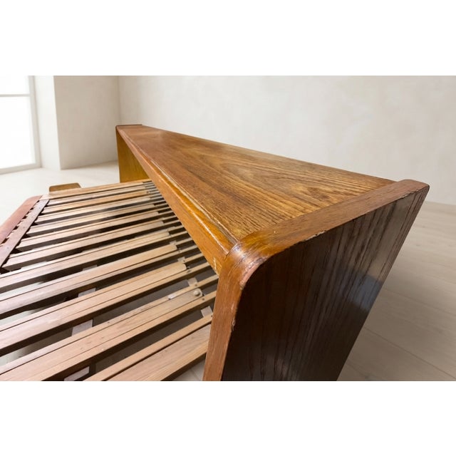 Mid-Century Modern Wooden Extendable Daybed, 1970 For Sale - Image 16 of 18