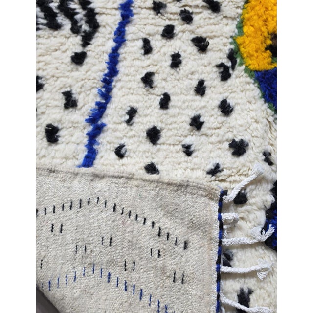 Azilal Berber Moroccan Rug - 8.3 X 5.8 Ft For Sale In Cleveland - Image 6 of 8