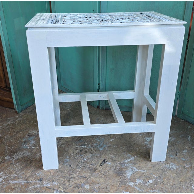 Late 19th Century Victorian Cast Iron Floor Grate End Table For Sale In New York - Image 6 of 12