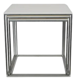 Pk-71 Nesting Tables by Poul Kjærholm, 1970s, Set of 3