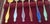 Metal 1950s Gustav Hellstrøm Norway Sterling Guilloché Enamel Vermeil Demitasse Spoons, Set of 6 in Original Case For Sale - Image 7 of 11