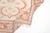1950s Vintage Turkish Oushak Rug in Pastel Salmon Pink and Ivory For Sale - Image 5 of 10