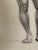 Vintage B. Hinshaw Pencil Drawing of a Black Female Nude Study 1940s For Sale - Image 4 of 7