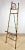 A stylish, bohemian chic antique English Victorian scorched bamboo decorative easel circa 1890’s. Shows wonderful age and...