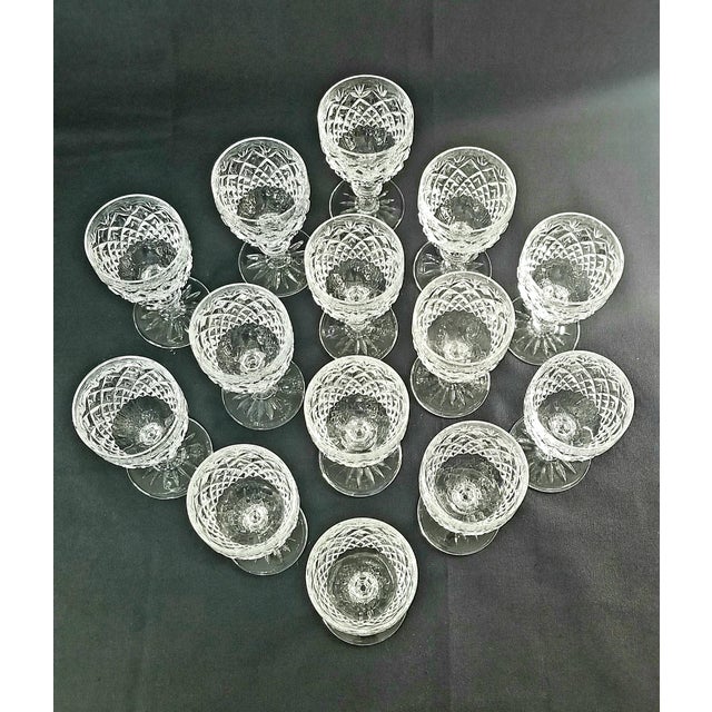 1970s Imperial Crystal Empress Glasses - Set of 14 For Sale In Dallas - Image 6 of 6