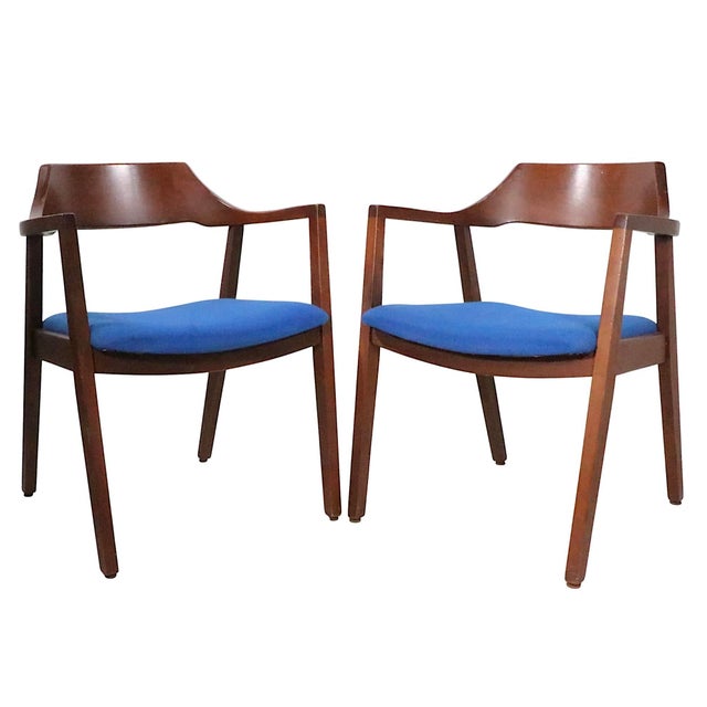 Pr. Mid Century Arm Chairs by the Jasper Chair Company C 1950/60's For Sale - Image 11 of 18