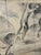 Japanese Byobu Taoist Folding Divider, Antique For Sale - Image 11 of 15