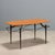 Brown Vintage Teak and Lacquered Metal Coffee Table, 1960s For Sale - Image 8 of 8
