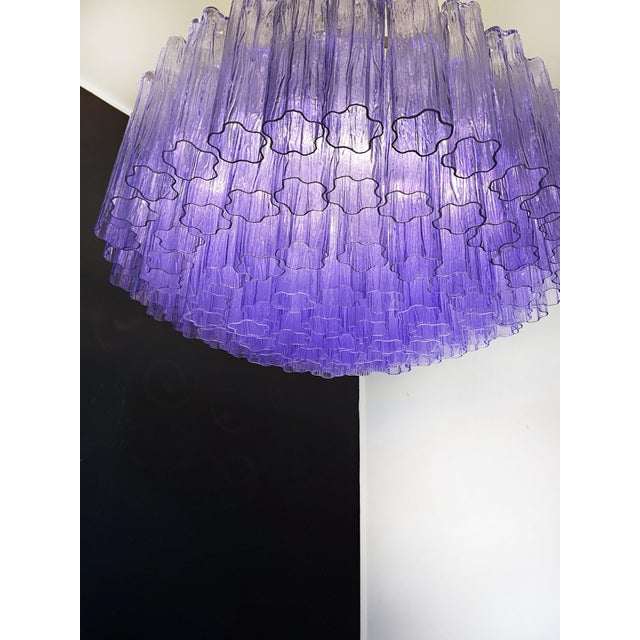 Large Murano Glass Chandelier, 1990s For Sale - Image 6 of 16