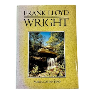 1991 Arts & Crafts Americana Frank Lloyd Wright Coffee Table Book. For Sale