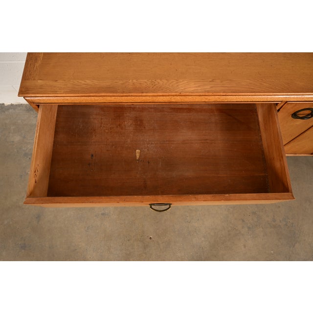 Wood Century Furniture Mid-Century Modern Hollywood Regency Walnut Sideboard Credenza, Circa 1960s For Sale - Image 7 of 18