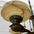 Brown Chandelier in Brass & Glass from Bröderna Malmströms Metallvarufabrik, Sweden, 1930s For Sale - Image 8 of 14