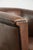 Art Deco Sheepskin Club Armchair with Black Piping For Sale - Image 12 of 14