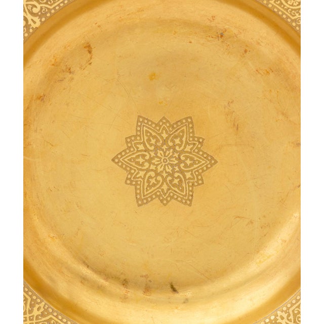 Late 20th Century Limoges Gilt Decorated Porcelain Bowls, 9 For Sale - Image 5 of 7