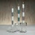 Light up the room with contemporary style with this simple but elegant taper candle holder, featuring a sleek clear clean...
