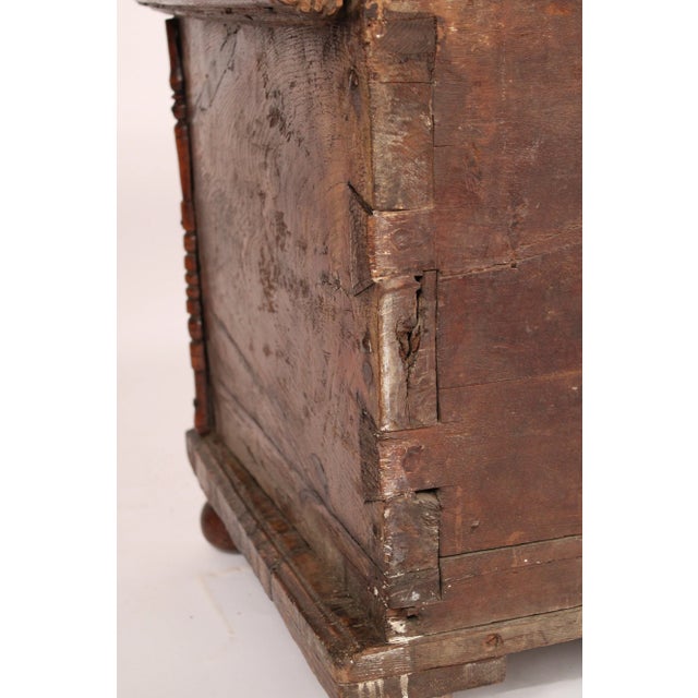 Continental Antique Baroque Style Trunk / Cassone For Sale - Image 12 of 12