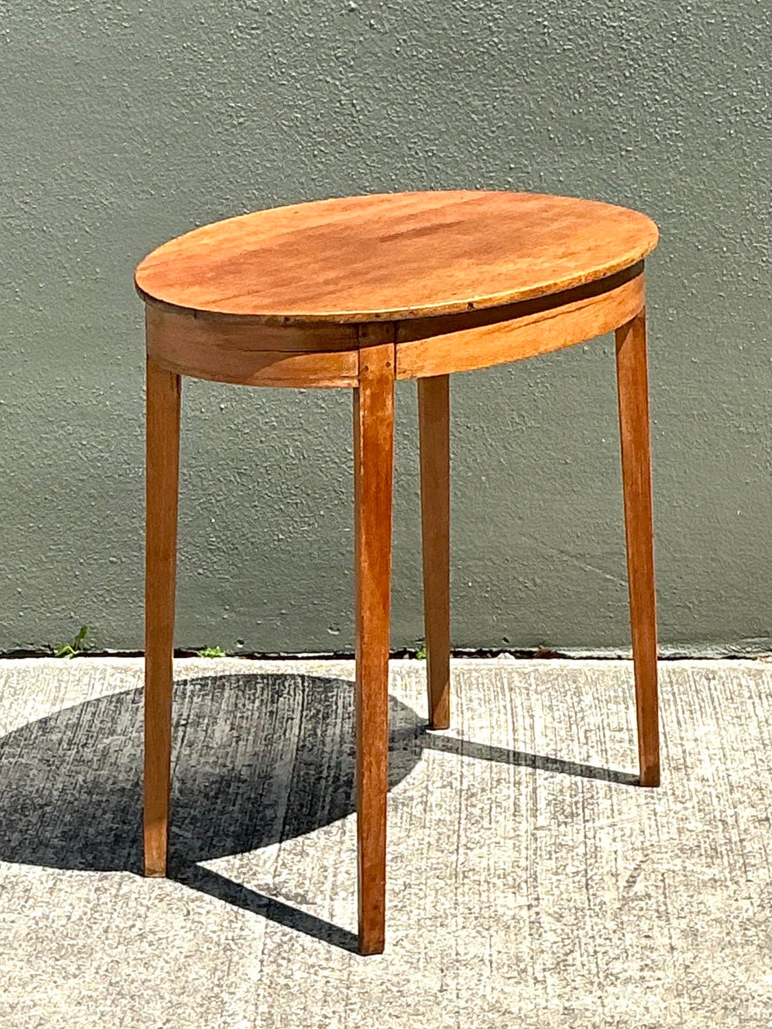 Vintage Hand Made Shaker Side Table - Side view