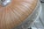 Glass Canopy Mount Light Fixture Vintage Blush Pink For Sale - Image 7 of 15