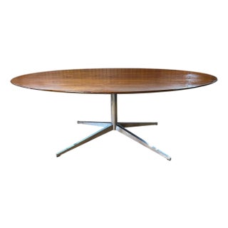 Florence Knoll Oval Table Desk 1960s For Sale