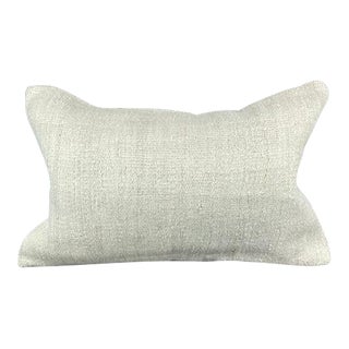 16 x 24 Hemp Pillow Turkish Cushion Natural White Pillow Cushion Cover For Sale