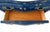 Hand-Painted Royal Blue Pulaski Bombé Chest—Distressed French Provincial Dresser For Sale - Image 11 of 15