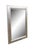 Modern Vintage Uttermost 12005b Silver Beveled Wall Vanity Mirror 37" For Sale - Image 3 of 9