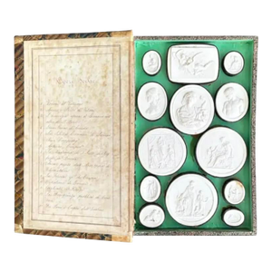 Italian Grand Tour Book of Plaster Intaglios by Giovanni Liberotti #3