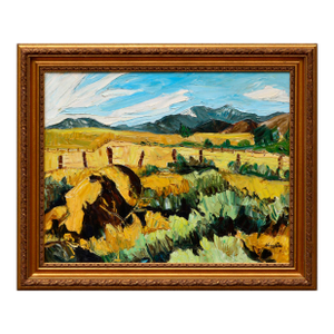 Nancy Coe Mt. Rose Landscape by Nancy Patricia Coe Circa 1968