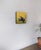 Gold Masks We Wear, Wanting to Grow by 3rd Version (Ben Patterson) | Oil on cradled panel Rhino in a suit For Sale - Image 8 of 10